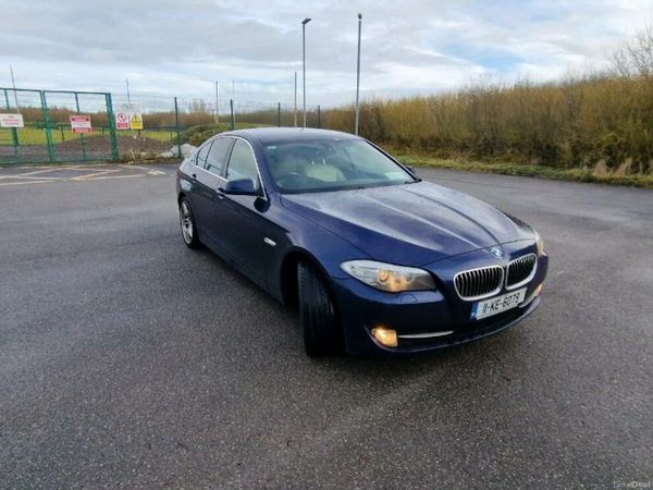 BMW 5-Series Saloon, Diesel, 2011, Blue