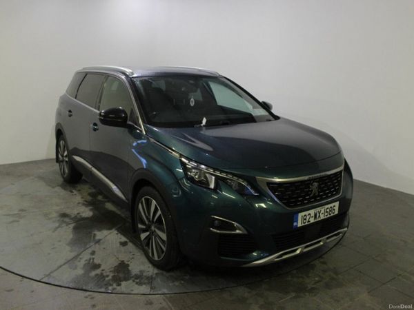 Peugeot 5008 MPV, Diesel, 2018, Green