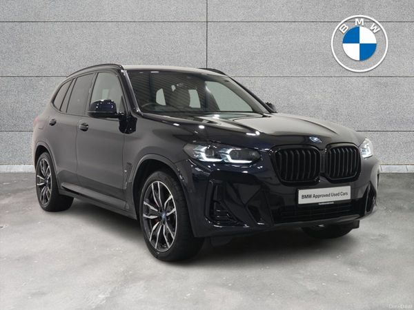 BMW X3 SUV, Petrol Plug-in Hybrid, 2023, Black