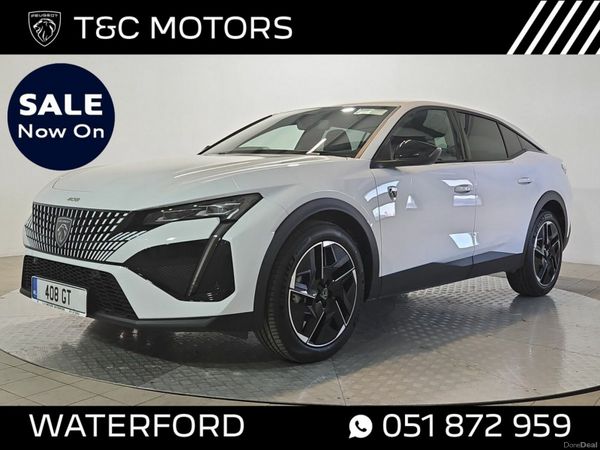 Peugeot 408 Hatchback, Petrol, 2023, White