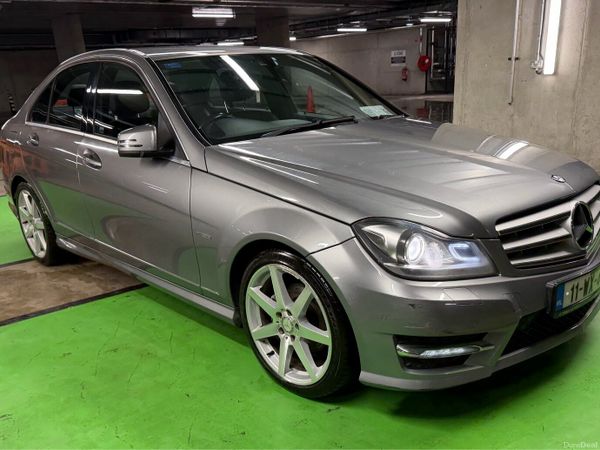 Mercedes-Benz C-Class Saloon, Diesel, 2011, Silver