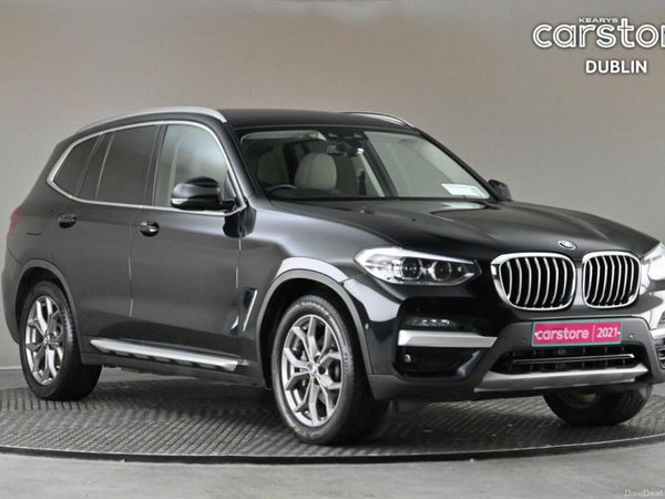 BMW X3 SUV, Petrol Plug-in Hybrid, 2021, Black
