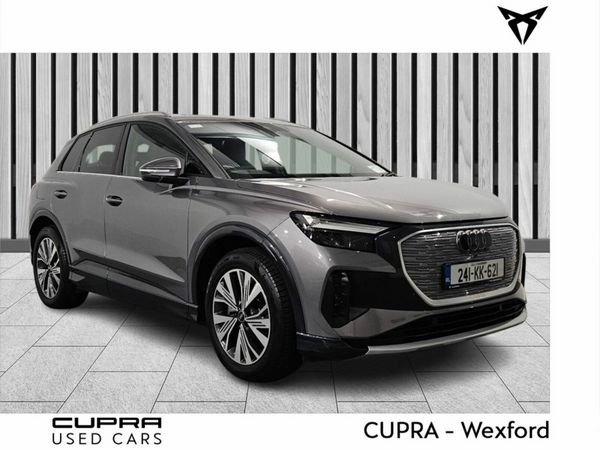 Audi Q4 e-tron SUV, Electric, 2024, Grey