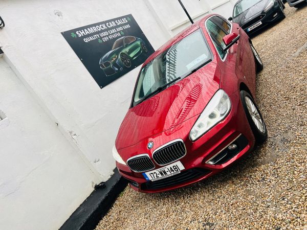 BMW 2-Series Hatchback, Diesel, 2017, Red