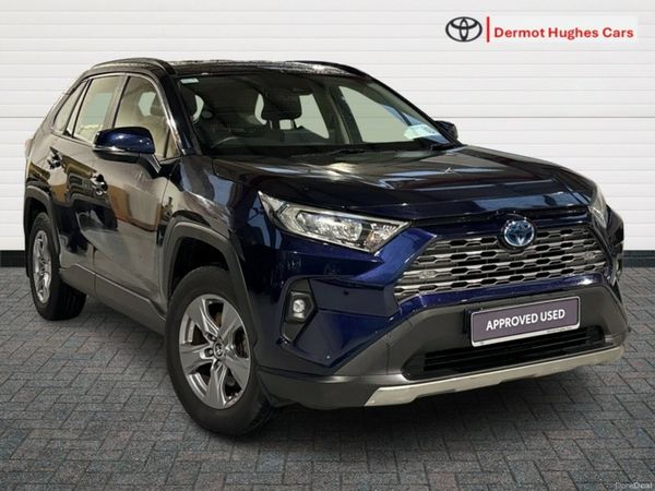 Toyota RAV4 SUV, Petrol Hybrid, 2024, Blue