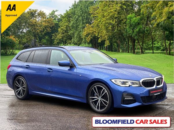 BMW 3-Series Saloon, Diesel, 2020, Blue