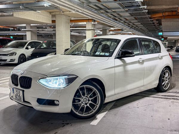 BMW 1-Series Hatchback, Petrol, 2012, White