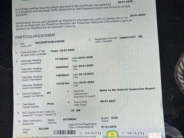 Hyundai ix35 SUV, Diesel, 2010, Silver