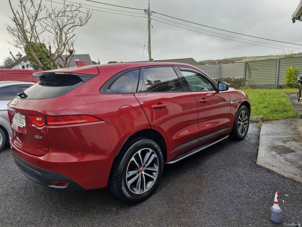 Jaguar F-Pace SUV, Diesel, 2017, Red
