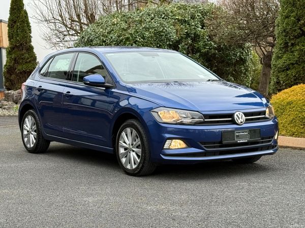Volkswagen Polo Hatchback, Petrol, 2020, Blue