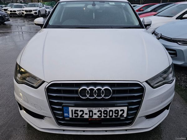 Audi A3 Saloon, Petrol, 2015, White