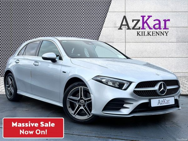 Mercedes-Benz A-Class Hatchback, Petrol Plug-in Hybrid, 2020, Silver