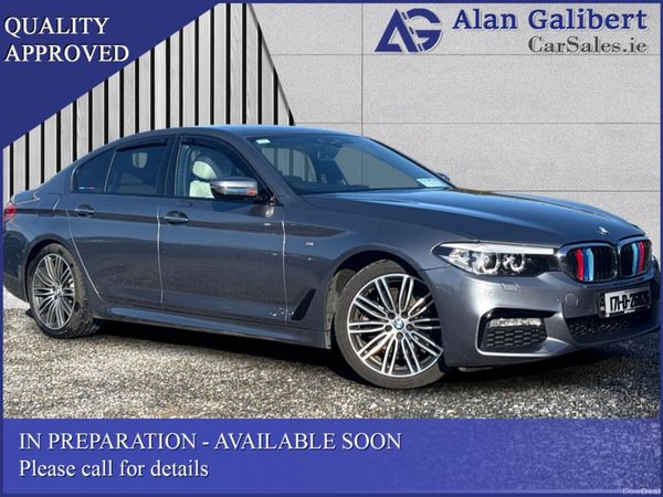 BMW 5-Series Saloon, Diesel, 2017, Grey