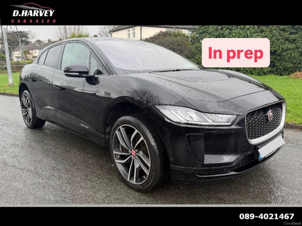 Jaguar I-Pace SUV, Electric, 2019, Black
