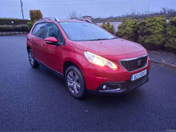 Peugeot 2008 Estate, Petrol, 2016, Red