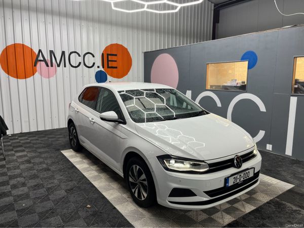 Volkswagen Polo Hatchback, Petrol, 2021, White