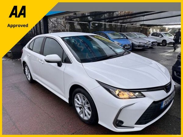 Toyota Corolla Saloon, Petrol Hybrid, 2024, White