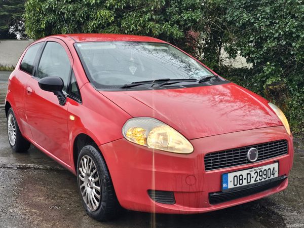 Fiat Punto Hatchback, Petrol, 2008, Red