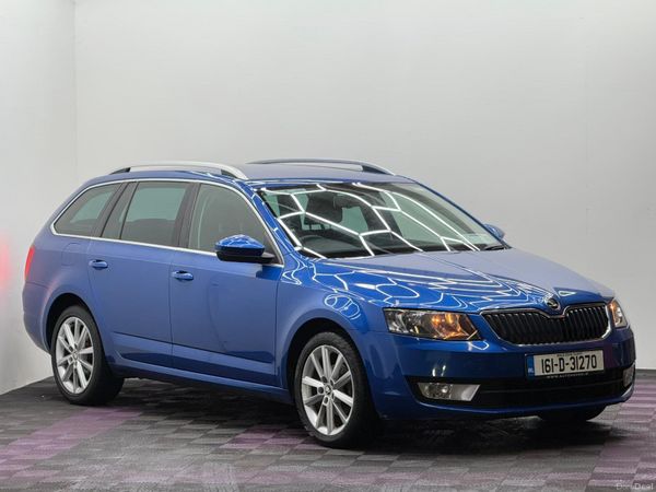Skoda Octavia Estate, Diesel, 2016, Blue