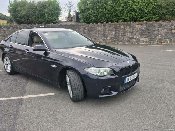 BMW 5-Series Saloon, Diesel, 2016, Blue