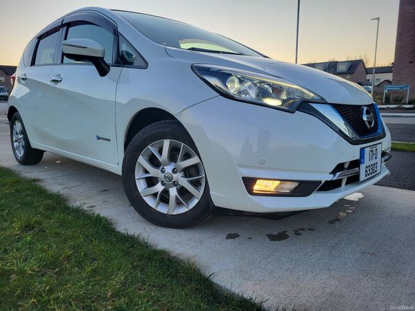 Nissan Note MPV, Petrol Hybrid, 2017, White