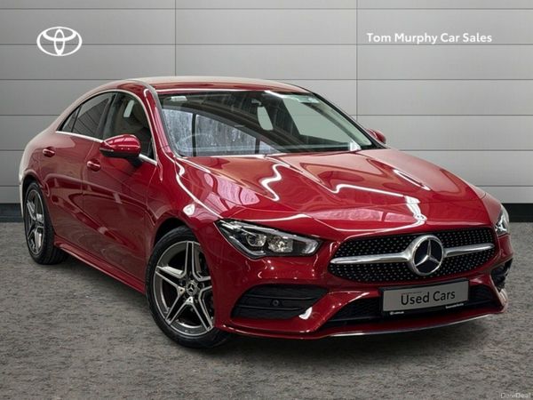 Mercedes-Benz CLA Saloon, Petrol, 2023, Red