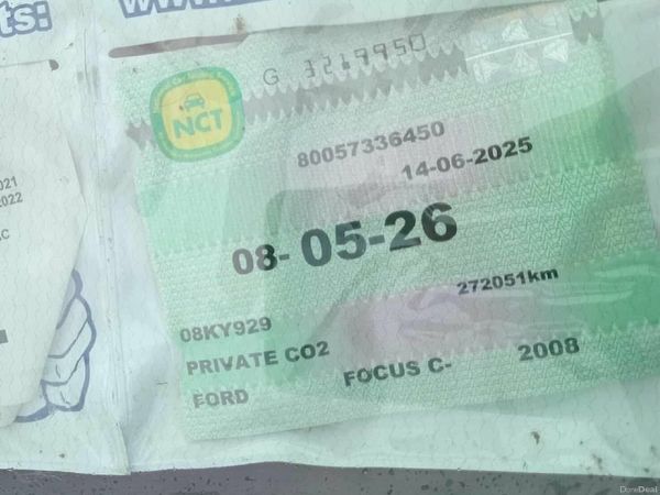 Ford Focus C-Max Hatchback, Diesel, 2008, Silver