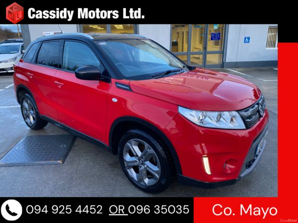 Suzuki Vitara SUV, Petrol, 2015, Red