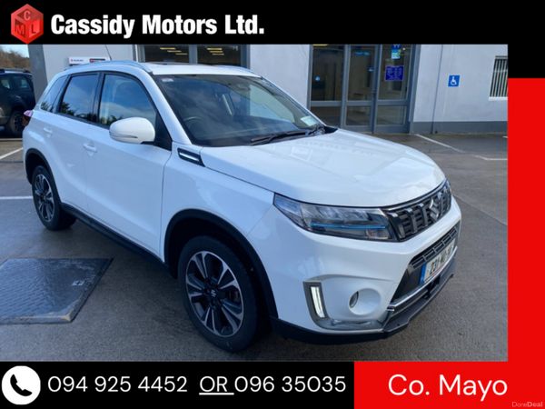 Suzuki Vitara SUV, Petrol Hybrid, 2023, White