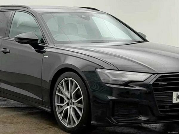 Audi A6 Estate, Diesel Hybrid, 2022, Black