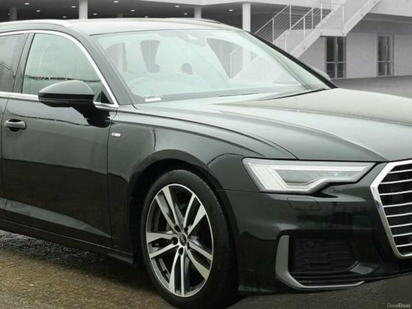 Audi A6 Estate, Diesel Hybrid, 2022, Black