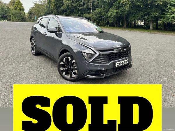 Kia Sportage SUV, Petrol Plug-in Hybrid, 2023, Grey