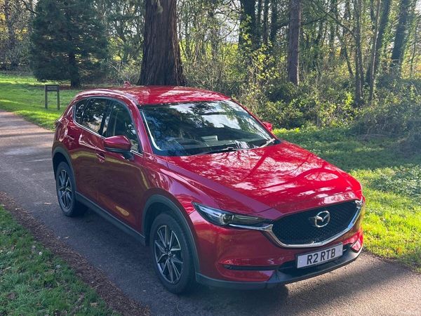Mazda CX-5 SUV, Diesel, 2018, Red