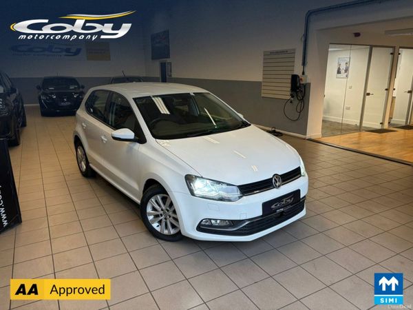 Volkswagen Polo Hatchback, Petrol, 2017, White