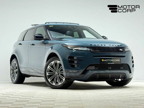 Land Rover Range Rover Evoque SUV, Petrol Plug-in Hybrid, 2024, Blue