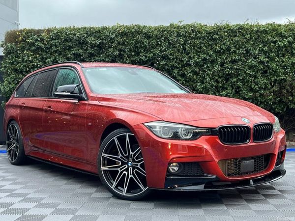 BMW 3-Series Estate, Diesel, 2018, Orange