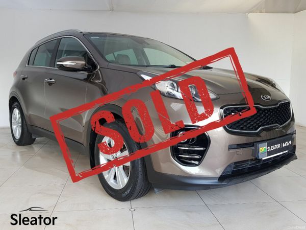 Kia Sportage MPV, Diesel, 2018, Brown