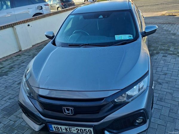 Honda Civic Hatchback, Diesel, 2018, Grey