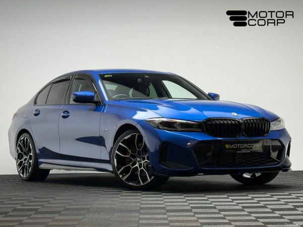 BMW 3-Series Saloon, Petrol Plug-in Hybrid, 2023, Blue