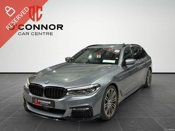 BMW 5-Series Estate, Diesel, 2019, Grey