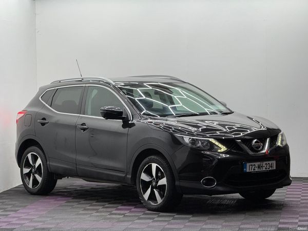 Nissan Qashqai SUV, Diesel, 2017, Black