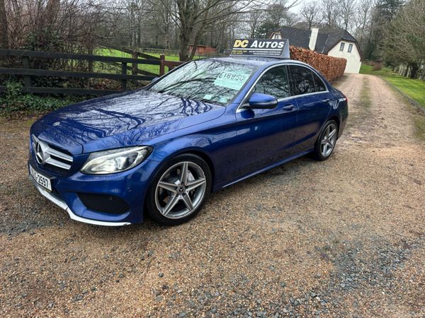 Mercedes-Benz C-Class Saloon, Diesel, 2018, Blue