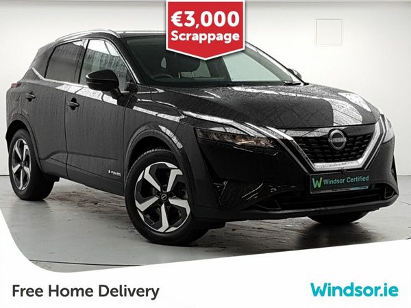 Nissan Qashqai MPV, Petrol, 2023, Black