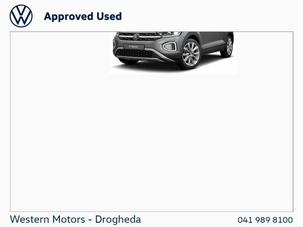 Volkswagen T-Roc SUV, Petrol, 2023, Black