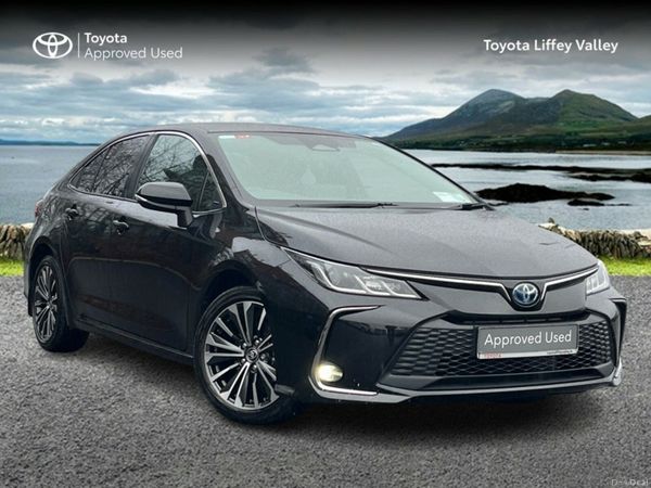 Toyota Corolla Saloon, Petrol Hybrid, 2023, Black