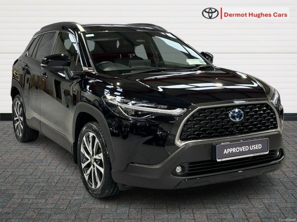 Toyota Corolla Cross SUV, Petrol Hybrid, 2024, Black