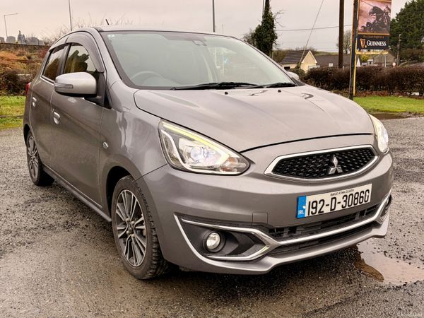 Mitsubishi Mirage Hatchback, Petrol, 2019, Silver