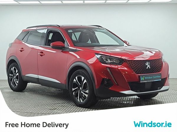 Peugeot 2008 MPV, Electric, 2021, Red
