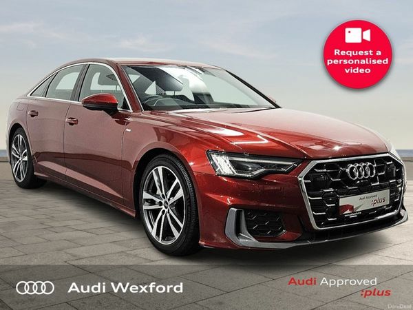 Audi A6 Saloon, Diesel, 2024, Red