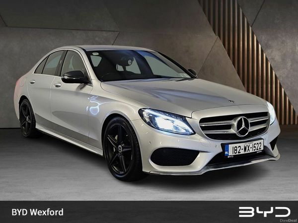 Mercedes-Benz C-Class Saloon, Diesel, 2018, Silver